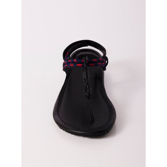 FREE PEOPLE Island Hopping Wrap Sandal / Black - Picture 7 of 11